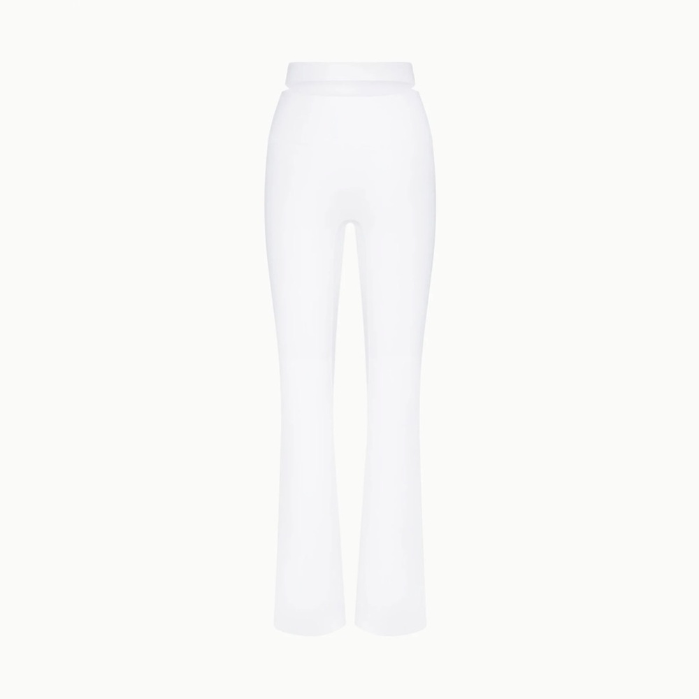 KHY Sleek Streach Cutout Foldover Pant